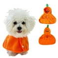 thumbnail image 1 of GASTROPOD Dog Halloween Costumes,Cute Small Dog Halloween Costumes,Polyester Pumpkin Cape Large Dog Halloween Costumes,Orange,L, 1 of 7