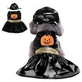 thumbnail image 1 of GASTROPOD Dog Halloween Costumes,Whimsical Large Dog Halloween Costumes,Polyester Horned Pumpkin Skirt Set Small Dog Halloween Costumes,Style3,S, 1 of 7
