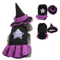 thumbnail image 1 of GASTROPOD Dog Halloween Costumes,Whimsical Large Dog Halloween Costumes,Polyester Wizard Set Cat Halloween Costumes,Style5,S, 1 of 7