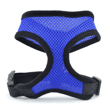 GASTROPOD Dog Harness Stylish Mesh Design Nylon Material Adjustable Length No Pull Dog Harness Comfortable Fit Dog Harness Small Sized Dog 35x43cm,Blue