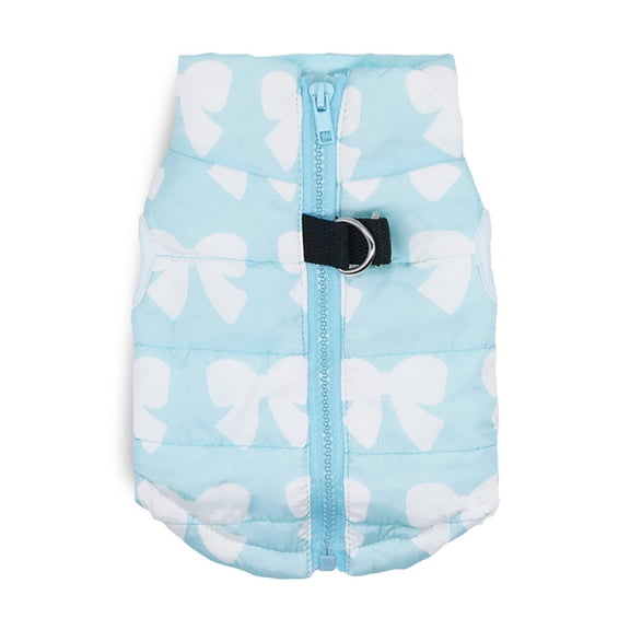 GASTROPOD Dog Jacket,Keeps Your Dog Warm for Fall and Winter Dog Costume,Fashion-Forward Stylish Design Puppy Clothes,Blue,XS