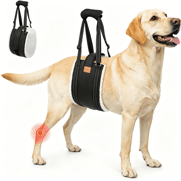 GASTROPOD Dog Lift Harness for Back Legs, Portable Dog Sling for Large Dogs Hind Leg Support, Comfortable Leg Support Assistance for Elderly Dogs with Hip, ACL Brace, Senior, Injured