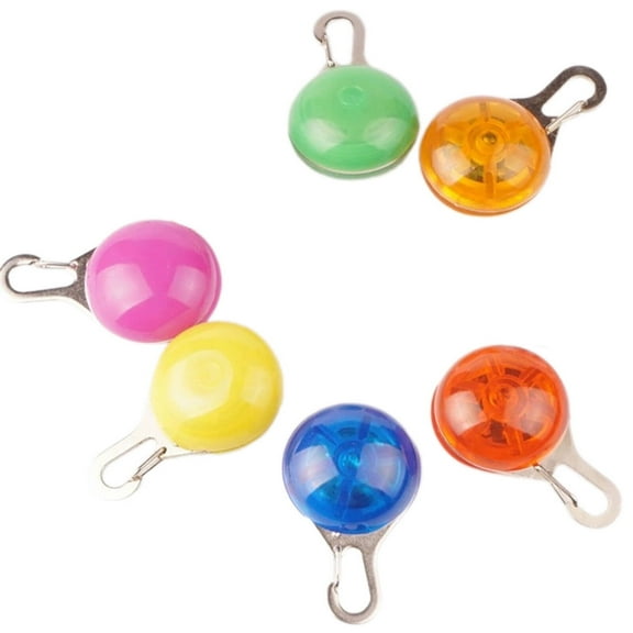 GASTROPOD Dog Lights for Night Walking,Pet Safety Light Up Dog Collar,Clip Light Dog Collar Light,Multicolor