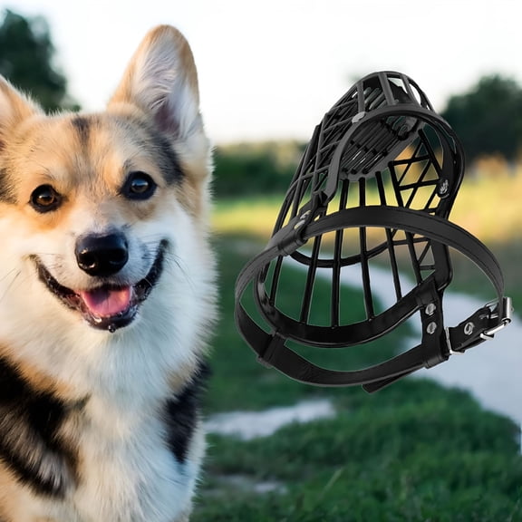 GASTROPOD Dog Muzzle,Breathable Basket Muzzles for Small,Medium,Large and X-Large Dogs,Stop Biting,Barking and Chewing,Best for Aggressive Dogs