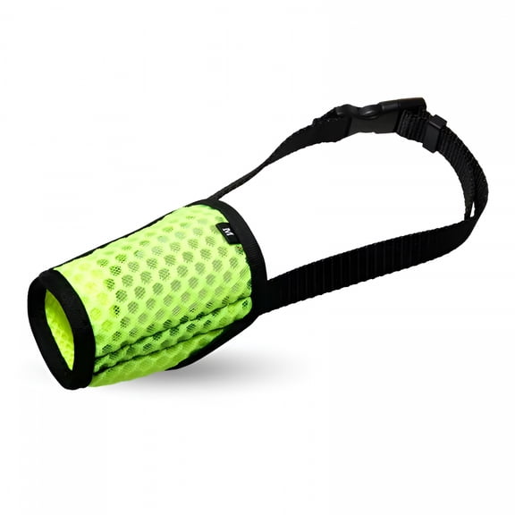 GASTROPOD Dog Muzzle,Breathable Soft Nylon Muzzle for Small Medium Large Dogs Anti Biting Barking Chewing,Adjustable Strap Mesh Soft Dog Muzzle Allows Panting and Drinking Muzzle for Small Dog