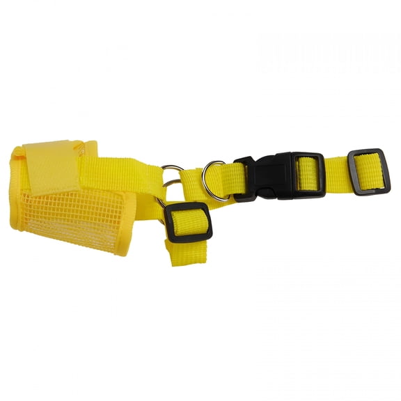GASTROPOD Dog Muzzle,Soft Mesh Covered Muzzles for Small Medium Large Dogs,Anti-Barking Muzzle with Adjustable Straps,Prevent Biting Chewing&Licking for Walking,Training,Vet,Travel