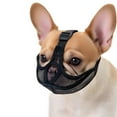 thumbnail image 1 of GASTROPOD Dog Muzzle, Soft Mesh Muzzles for Small Medium Dogs Shih Tzu Pug English Bulldog, Breathable Dog Mouth Guard for Biting Chewing Grooming, Allow Panting, 1 of 7