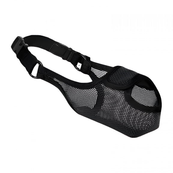 GASTROPOD Dog Muzzle for Large Medium Small Dogs Mesh Muzzle with Front Opening Design Breathable Dog Muzzle with Adjustable Strap,Large Dog Muzzle