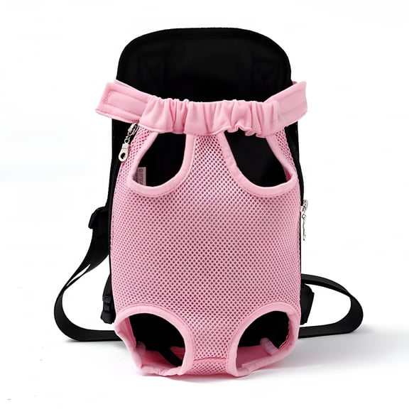 GASTROPOD Dog Outdoor Travel Denim Bag, Front Kangaroo Dog Harness with Shoulder Pad, Adjustable and Legged Pet Backpack Harness, Used for Walking, Traveling, Hiking, Camping, Convenient for Travel