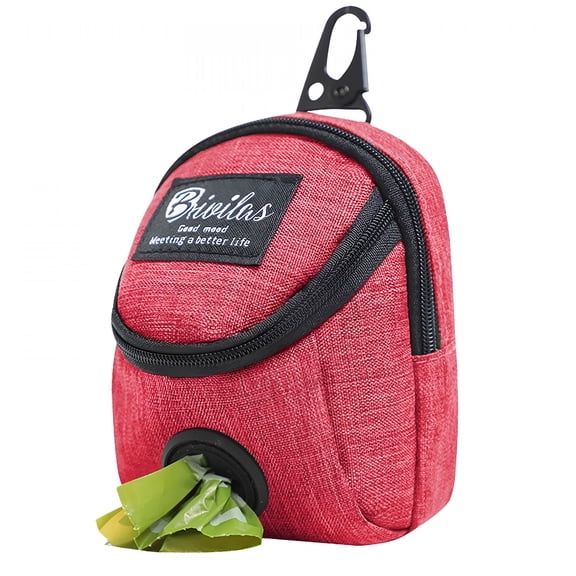 GASTROPOD Dog Poop Bag Holder for Leash Attachment, Waste Bag Dispenser for Leash, Fits Any Dog Leash, Portable Set with Hook