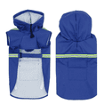 thumbnail image 1 of GASTROPOD Dog Raincoat,Adjustable Straps for a Custom Fit Dog Rain Jacket,Ideal for Rainy Day Walks Pet Raincoat,Blue,M, 1 of 4