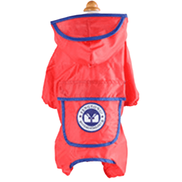 GASTROPOD Dog Raincoat,Compact and Easy to Store Dog Rain Jacket,Reflective Design for Maximum Visibility Pet Raincoat,XS