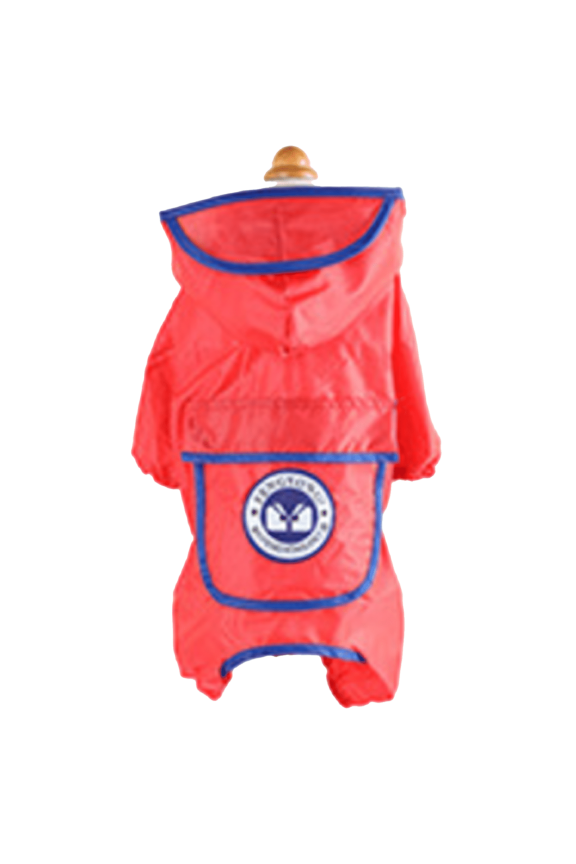 Dog Raincoat,Folds Up for Easy Storage Dog Rain Jacket,Reflective Design for Visibility and Safety Pet Raincoat,M