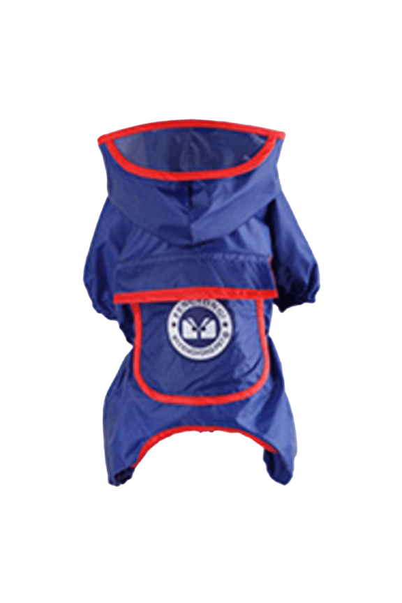 Dog Raincoat,Waterproof PA Coating for All-Weather Protection Dog Rain Jacket,Compact and Foldable for Easy Travel Pet Raincoat,L