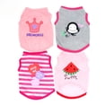 thumbnail image 1 of GASTROPOD Dog Shirt,Summer Design Dog Clothes,Breathable Fabric Dog T-Shirts,Multicolor,S, 1 of 4