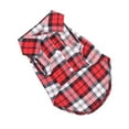 thumbnail image 1 of GASTROPOD Dog Shirts,Ideal for Everyday Outings Dog Clothes,Tailored Fit for Small Breeds Puppy Clothes,L,Red, 1 of 4