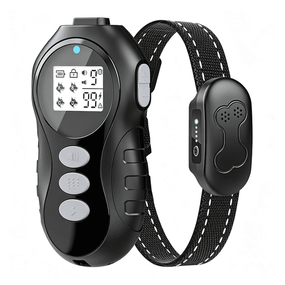 GASTROPOD Dog Shock Collar with Remote Control for Dogs 10-120Lbs, Ipx7 Waterproof Dog Training Collar with Security Lock, 4 Safe Training Modes, Rechargeable Long Battery Life for Dog