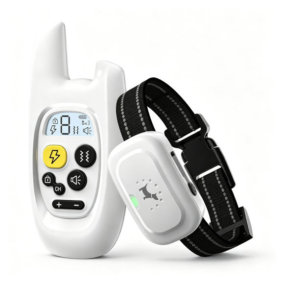 GASTROPOD Dog Shock Collar Remote Control Newly Training Collar Small Medium Large Dogs Electric Collar Dogs Training Rechargeable E Collar Beep Vibration Shock-Lock Keypad