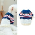 thumbnail image 1 of GASTROPOD Dog Sweater,Classic Pattern Knit Dog Sweaters for Small Dogs Girl,Close Fit Body Dog Clothes for Small Dogs,Style2, 1 of 7