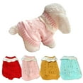 thumbnail image 1 of GASTROPOD Dog Sweater,Cute Knitwear Dog Costume,Sweet Pet Wear Puppy Clothes,Pink, 1 of 7