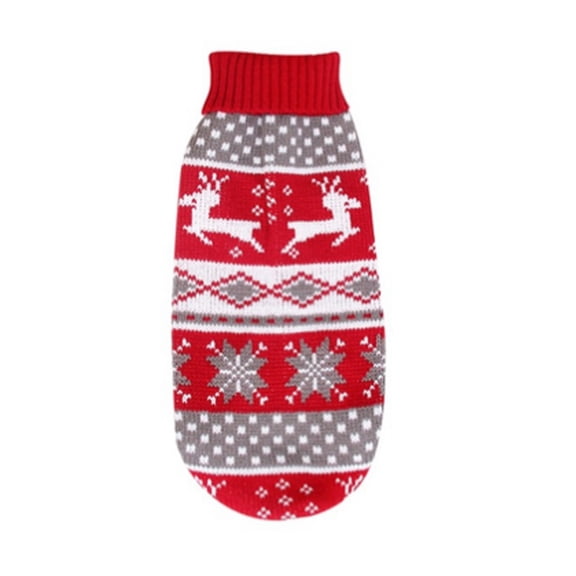 GASTROPOD Dog Sweater,Holiday-Themed Charm Dog Clothes,Sized for Small to Medium Dogs Puppy Clothes