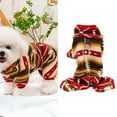 thumbnail image 1 of GASTROPOD Dog Sweater,Thickened Velvet Four Legs Cat Sweater,Pet Warming Vest Dog Clothes for Small Dogs,Red, 1 of 7
