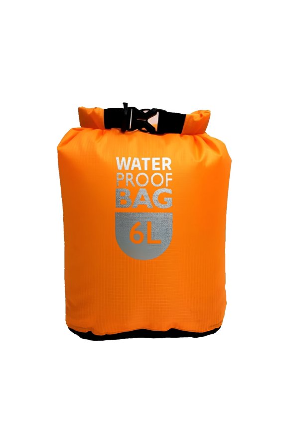 Dry Bag, Fully Submersible Ultra Lightweight Airtight Waterproof Bags, 6L, 12L and 24L Size, Ripstop Roll-Top Drybags