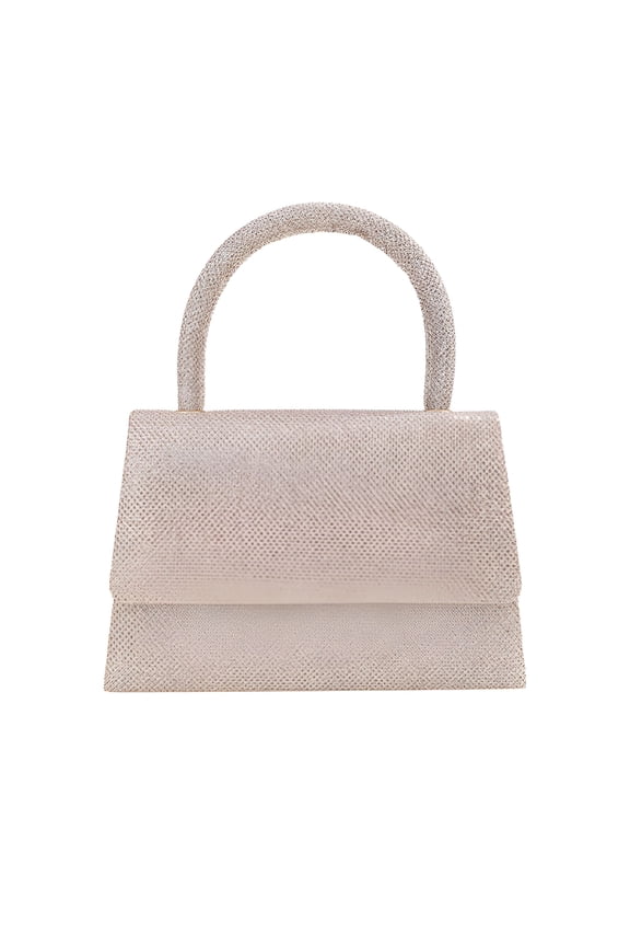 Evening Bag Women Sequins Wedding Shoulder Clutch Handbag Wedding Clutch(Champagne)