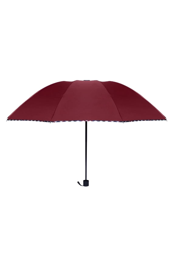 Extra Large Compact Golf Umbrella with Upf 50+ Uv Black Coating,Oversize Double Canopy Vented Windproof Waterproof,Automatic Open Close Fold Heavy Duty Umbrella for Rain