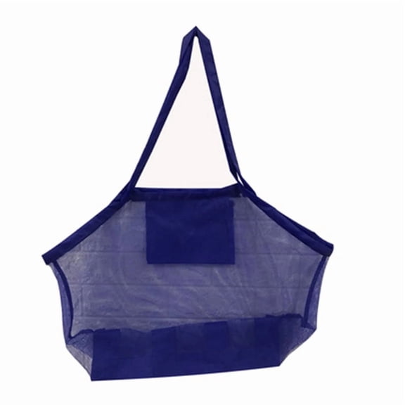 GASTROPOD Extra Large Mesh Beach Toys Bag, Sand Free Tote Organizer for Kids Pool Toys, Quick Dry Storage Sack for Park, Picnic, and Outdoor Travel