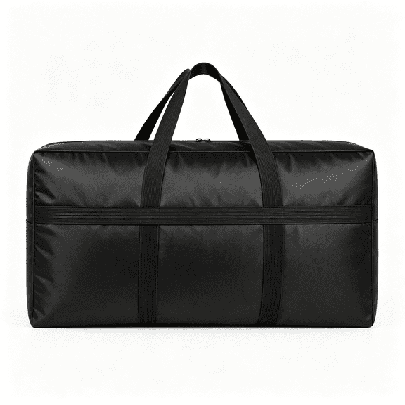 GASTROPOD Extra Large Storage Duffle Bag,Duffel Bag for Travel Black 130L,Big Foldable Xl Xxl Giant Huge Tent Heavy Duty Nylon Bounce House Foldable Duffel Bags for Traveling