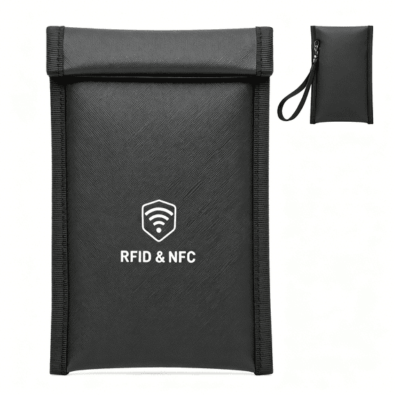 GASTROPOD Faraday Bags for Phones Signal Blocker,Fireproof Waterproof Anti-Scratch | Detachable Wrist Strap,Rfid Blocking Anti-Tracking Pouch