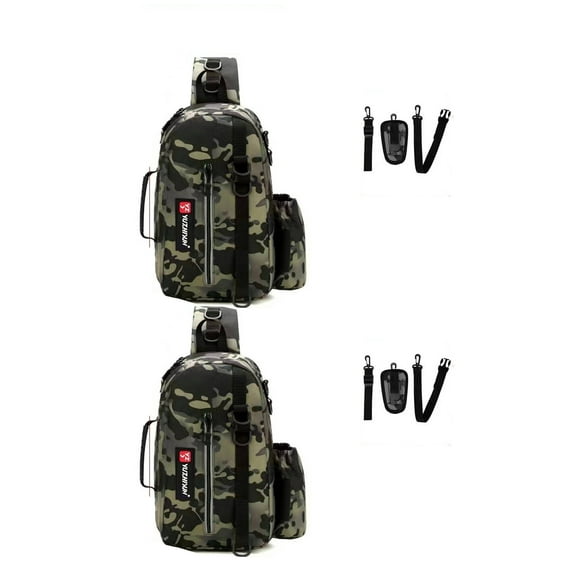 GASTROPOD Fishing Backpack,Store Camera Tackle Bag,Store Ipad Mini Shouder Bag,Store Umbrella Corssbody Bag,