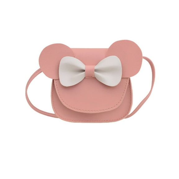 GASTROPOD Girls Purse,Adjustable Trendy Small Purses for Women,Compact Shoulder Bag for Kids Featuring Bow Design and Snap Closure