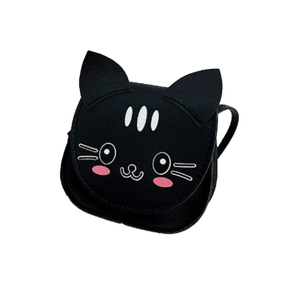 GASTROPOD Girls Purse,Charming Cartoon Cat Small Purse for Daily Essentials,PU Leather Shoulder Bag for All Occasions