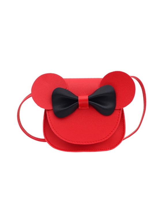 Girls Purse,Charming Small Purses for Women,Compact Yet Spacious Compact Shoulder Bag for Kids with Bow Design and Snap Closure