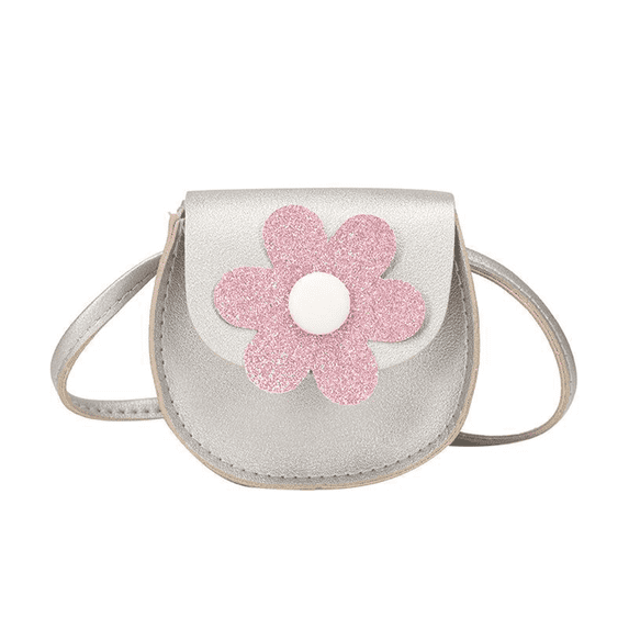 GASTROPOD Girls Purse,Fun Floral Crossbody Bag for Kids,Versatile Adjustable Shoulder Bag with Secure Magnetic Clasp and Eco-Friendly Leather
