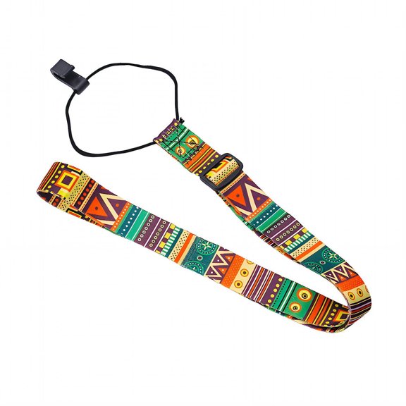 GASTROPOD Guitar Strap Adjustable Length 89x155cm Soft Polyester Cotton Breathable Strap for Acoustic Guitar Strap Unique Design Electric Guitar Strap Bass Guitar Strap 5cm,Multicolor1