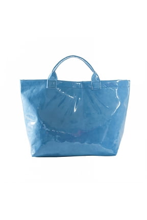 Hand Bag,Pvc Material Handbags for Women,Exquisite Craftsmanship Ladies Handbags,Sky Blue