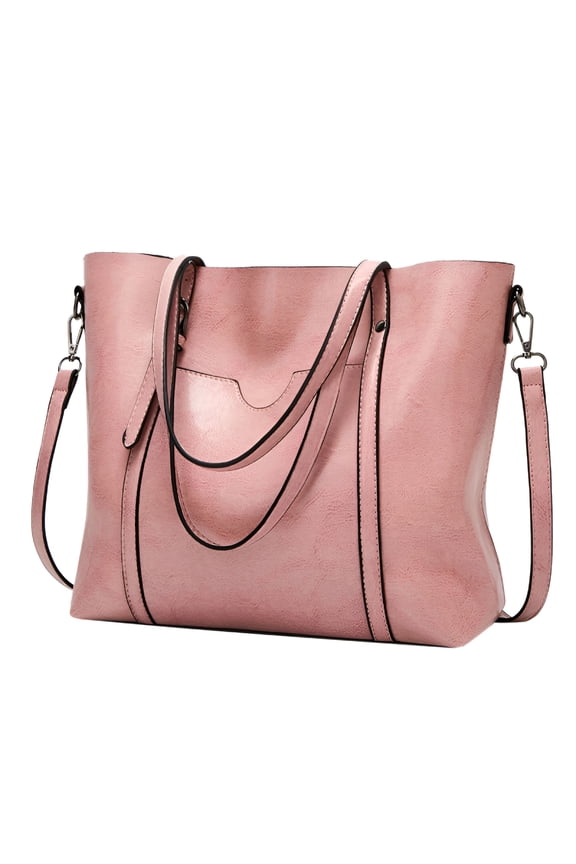 Handbags for Women Large Designer Ladies Bag Pocket Purse Leather Pink Purses for Women