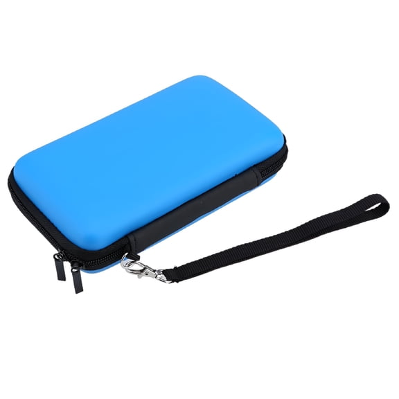 GASTROPOD Hard Carry Case for Nintendo 3DS, 2DS XL, NDSI, NDSL, Protective Travel Storage Bag with Soft Lining, Compact Organizer for Game Cards and Accessories, Blue