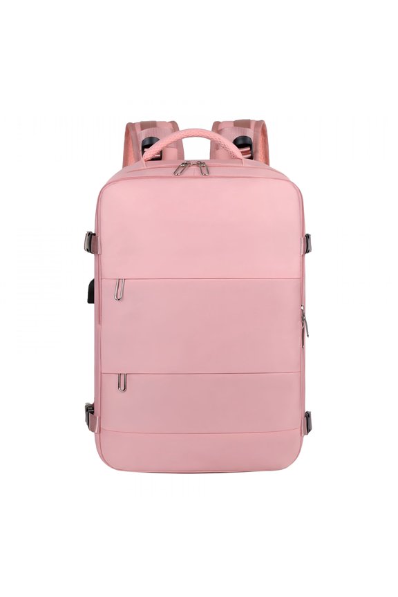 High Capacity Travel Backpack with Vacuum Compression Technology and Multiple Organized Compartments for Outdoor Adventures