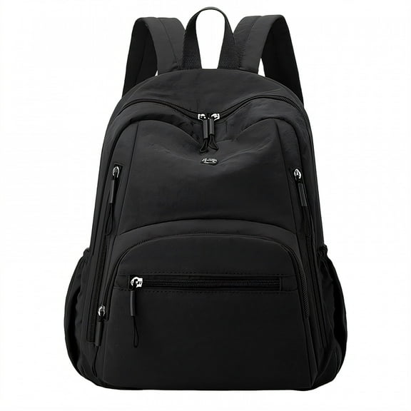 GASTROPOD High School Backpacks,Multi-Compartment Design Back to School Backpack,Water Proof Womens Backpack for Travel and Commuting,Black