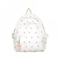 GASTROPOD High School Backpacks,Multi-Compartment Design School Bag,Back Comfort Backpack for Women for Daily Schooling and Short Trips,White