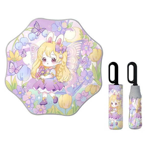 GASTROPOD Kids Umbrella,Playful and Chic Small Umbrella,Sweet Design Youthful Spirits Toddler Umbrella,Style3