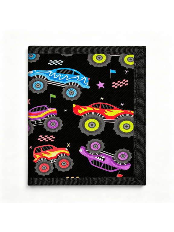 Kids Wallets for Boys Girls Teen, Rfid Trifold Wallet for 3-5-7-9-11-13Ages,Toddler/Youth Wallet for Kids with Zipper Coin Pocket,Novelty Wallet for Kids Birthday/Christmas Gifts