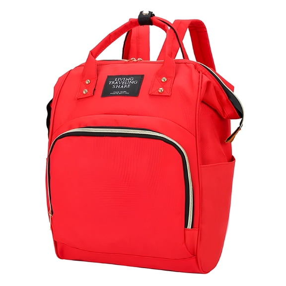 GASTROPOD Large Capacity Diaper Bag Backpack, Water-Resistant Oxford Travel Baby Bag with Anti-Theft Pocket & Stroller Straps