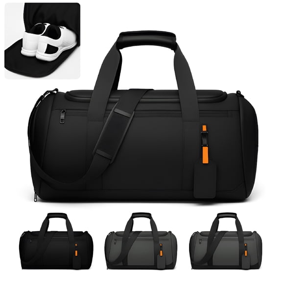GASTROPOD Large Capacity Men's Business Travel Bag Crossbody Sports Training Fitness Bag Dry Wet Separation Handbag