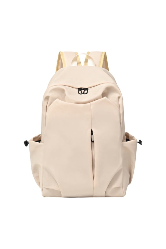 Large Capacity Travel Backpack for Women Men, College Students Simple Modern Getaway Backpack, Airline Approved 18.11 in Laptop Backpack for Weekender Business Hiking, Beige