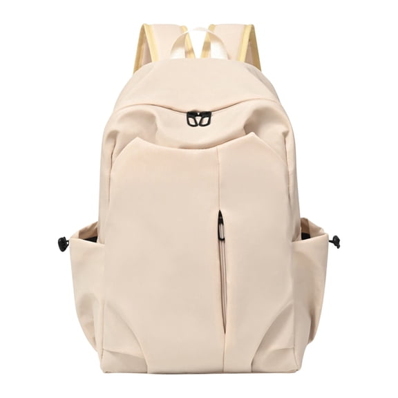 GASTROPOD Large Capacity Travel Backpack for Women Men, College Students Simple Modern Getaway Backpack, Airline Approved 18.11 in Laptop Backpack for Weekender Business Hiking, Beige